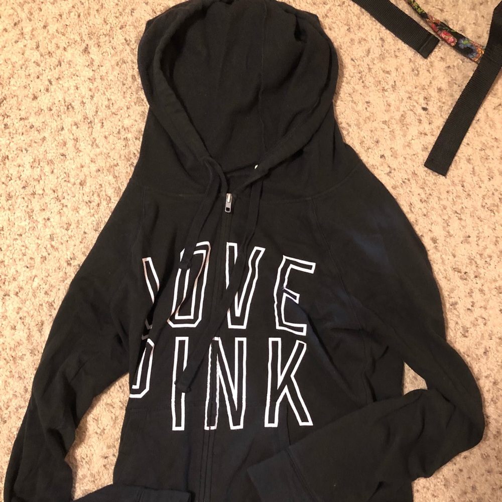 PINK Zip Up Hoodie